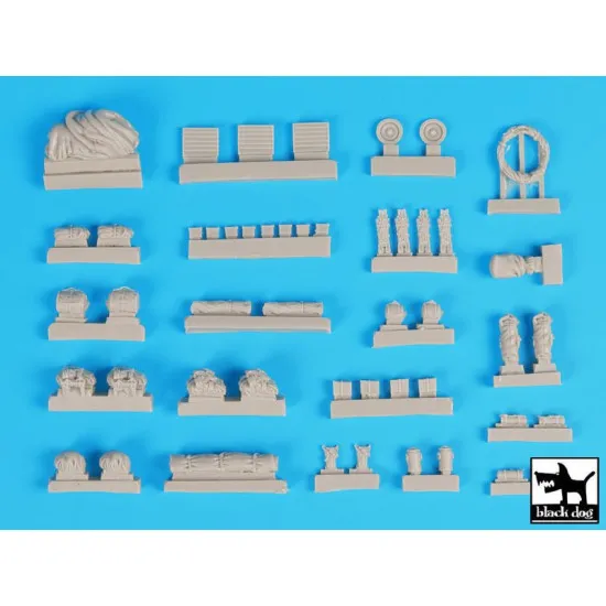 Black Dog T72111 /72 M 109 A6 Paladin accessories set for Riich models