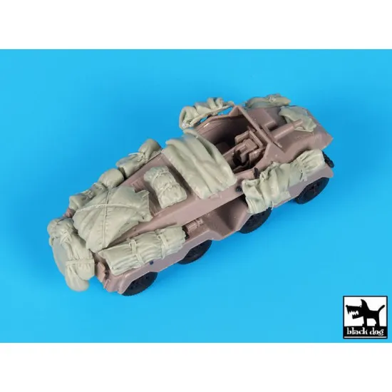 Black Dog T72113 1/72 SD.Kfz 233 Stummel accessories set for Roden