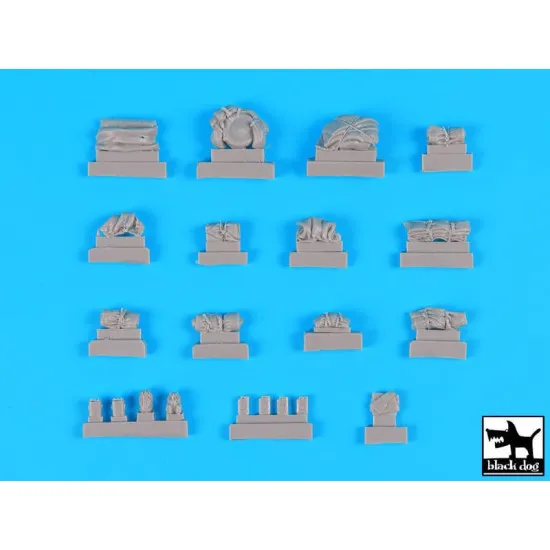 Black Dog T72113 1/72 SD.Kfz 233 Stummel accessories set for Roden