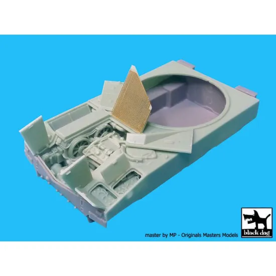 Black Dog T72114 1/72 M-109 A 2 engine for Riich models