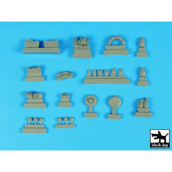 Black Dog T72116 1/72 Pattern 1920 accessories set for Roden