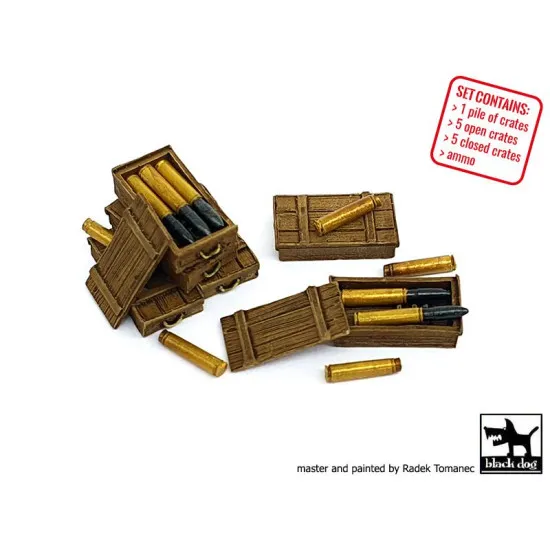 Black Dog T72119 1/72 Panzer IV ammo crate