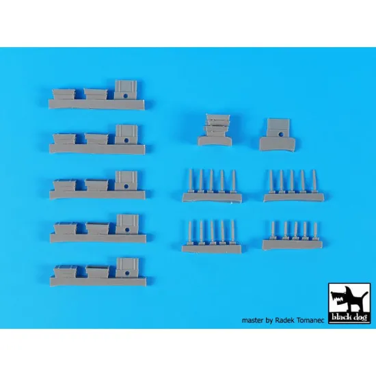 Black Dog T72119 1/72 Panzer IV ammo crate