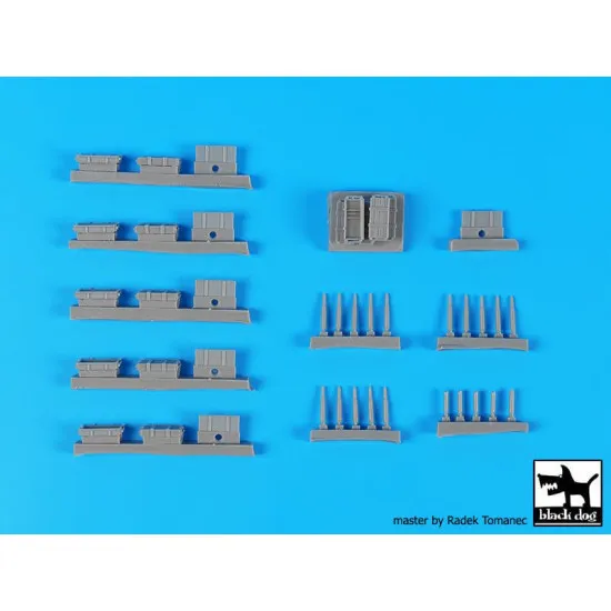 Black Dog T72120 1/72 Tiger I ammo crate