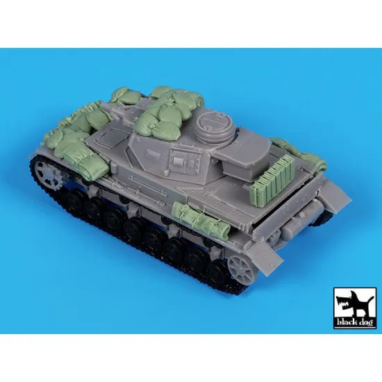 Black Dog T72123 1/72 Pz.Kpfw IV accessories set for Dragon
