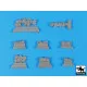 Black Dog T72123 1/72 Pz.Kpfw IV accessories set for Dragon