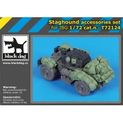 Black Dog T72124 1/72 Staghound accessories set for RPM