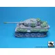 Black Dog T72130 1/72 Tiger I accesssories set for Dragon