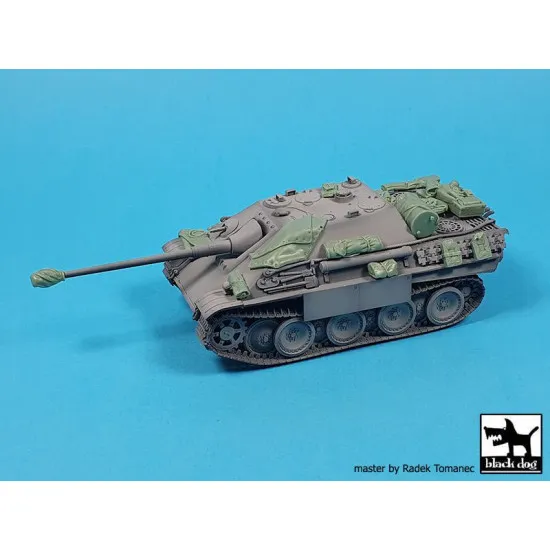Black Dog T72132 1/72 Jagdpanther accessories set for Zvezda