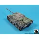 Black Dog T72132 1/72 Jagdpanther accessories set for Zvezda