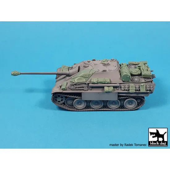 Black Dog T72132 1/72 Jagdpanther accessories set for Zvezda