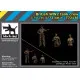 Black Dog T72136 1/72 British WW II tank crew