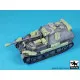 Black Dog T72145 1/72 Ferdinand Sd. Kfz. 184 accessories set for Zvezda