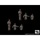 Black Dog T72148 1/72 British tank crew Africa
