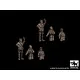 Black Dog T72149 1/72 German tank crew Africa