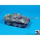 Black Dog T72150 1/72 Pz.Kpfw V Pantther Ausf G accessories set for Hasegawa
