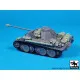 Black Dog T72150 1/72 Pz.Kpfw V Pantther Ausf G accessories set for Hasegawa