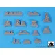 Black Dog T72150 1/72 Pz.Kpfw V Pantther Ausf G accessories set for Hasegawa