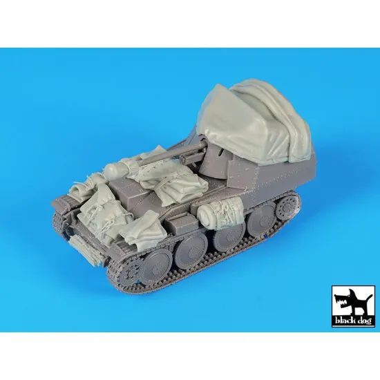 Black Dog T72153 1/72 Sd.Kfz 138 Marder III accessories set for Revell