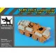 Black Dog T72154 1/72 Sd.Kfz 234/4 accessories set for Italeri