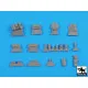 Black Dog T72154 1/72 Sd.Kfz 234/4 accessories set for Italeri