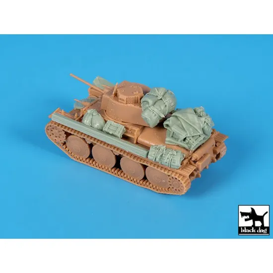 Black Dog T72156 1/72 German Pz.Kpfw 38 accessories set for HobbyBoss