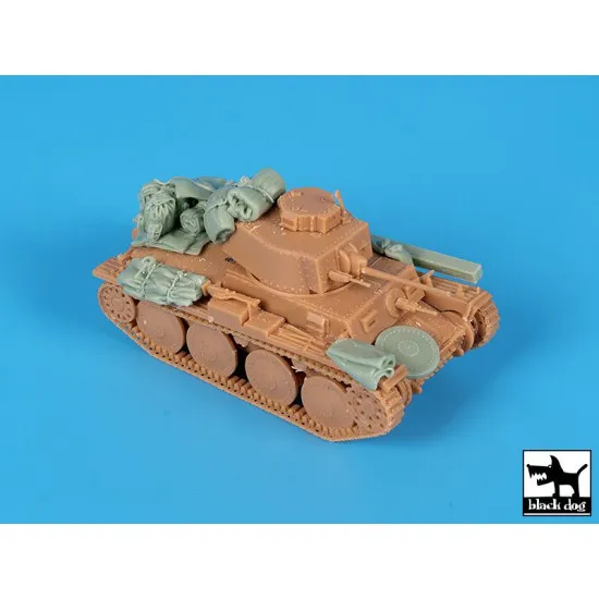 Black Dog T72156 1/72 German Pz.Kpfw 38 accessories set for HobbyBoss
