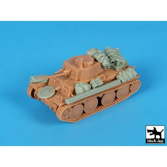 Black Dog T72156 1/72 German Pz.Kpfw 38 accessories set for HobbyBoss