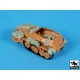 Black Dog T72157 1/72 Sd.Kfz 250/3 accessories set for Italeri