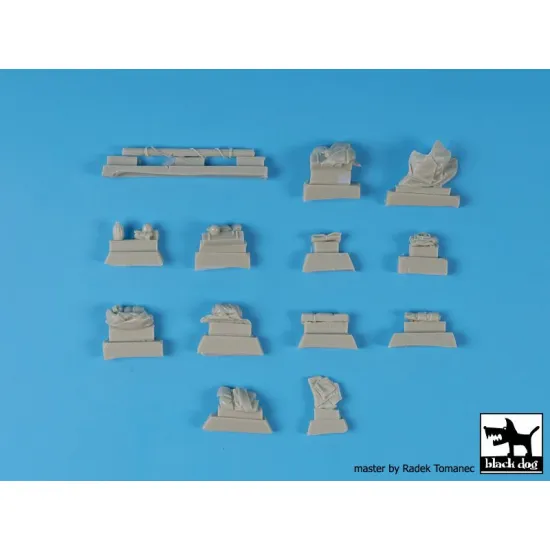 Black Dog T72158 1/72 SU-122 accessories set for Zvezda