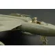 Brengun BRL144030 1/144 Hawker Hunter FGA 9 PE set for REVELL kit
