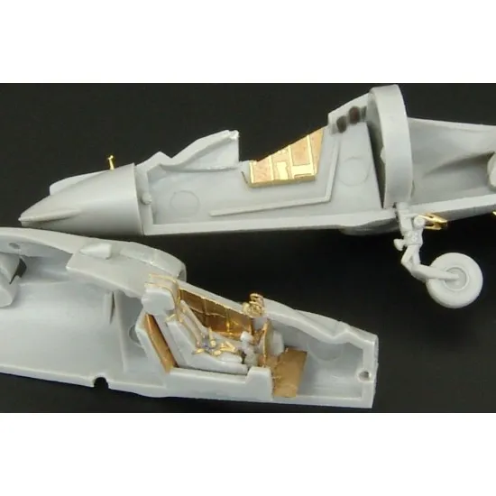 Brengun BRL144035 1/144 AV-8B Harrier II plus PE parts for REVELL kit