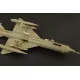 Brengun BRL144042 1/144 Mig-21 SMT (Eduard) PE parts for EDUARD kit