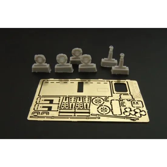 Brengun BRL144051 1/144 US LCM 3 detail set PE parts for Trumpeter kit