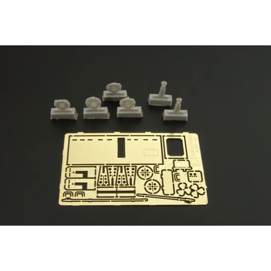 Brengun BRL144051 1/144 US LCM 3 detail set PE parts for Trumpeter kit