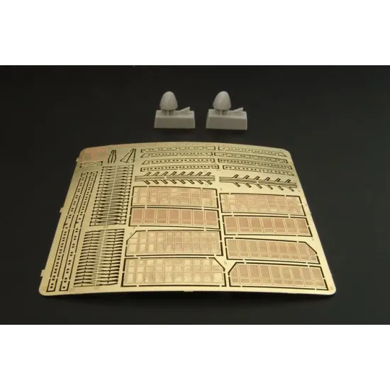 Brengun BRL144052 1/144 Avro Lancaster flaps PE for Amodel kit with resin parts