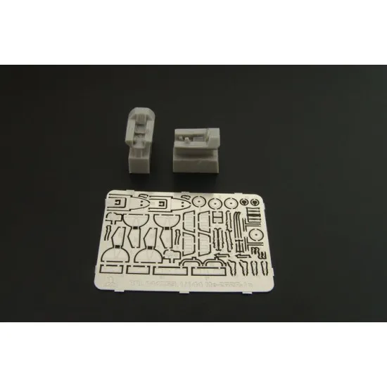 Brengun BRL144053 1/144 Me 262A Schwalbe PE parts for Eduard 2pcs with resin