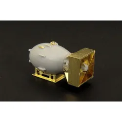 Brengun BRL144079 1/144 Fat Man - A bomb Resin-PE kit of U.S. atomic bomb