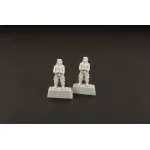 Brengun BRL144080 1/144 Japanese pilot WWII resin figurine 2pcs
