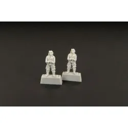 Brengun BRL144080 1/144 Japanese pilot WWII resin figurine 2pcs