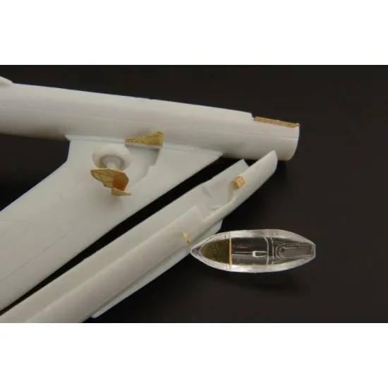 Brengun BRL144093 1/144 Mig-17 PF(Attack) PE parts for Attack kit
