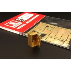 Brengun BRL144102 1/144 Latrine toilet PE kit of latrine