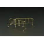 Brengun BRL144106 1/144 Mobile barriers 6pcs PE set of mobile barriers