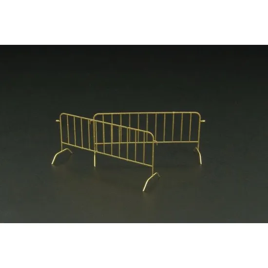 Brengun BRL144106 1/144 Mobile barriers 6pcs PE set of mobile barriers