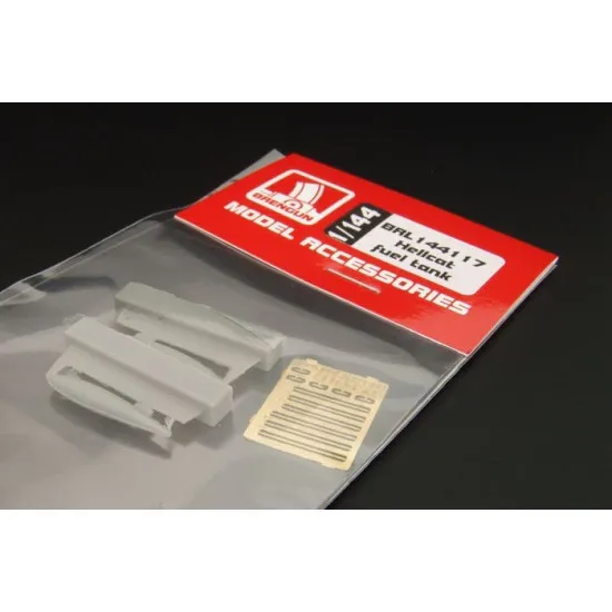 Brengun BRL144117 1/144 Hellcat fuel tank resin fuel tanks with PE parts