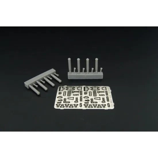 Brengun BRL144123 1/144 Bachem Ba-349 Natter PE-resin set for Brengun kit (2pcs)