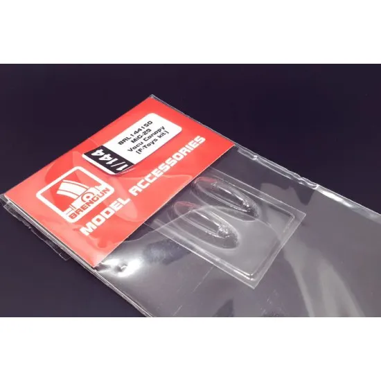 Brengun BRL144150 1/144 MiG-29 Vacu Canopy (F-Toys kit) vacu canopy