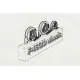 Brengun BRL144154 1/144 F-16C_D wheels resin casted wheels