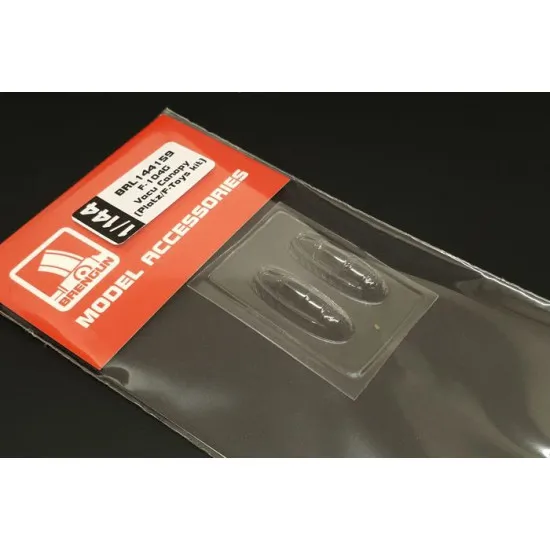 Brengun BRL144159 1/144 F-104G Lockheed Starfighter vacu canopy for Platz F-toys