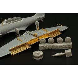 Brengun BRL144166 1/144 SBD-3 Dauntless Exterior PE and resin set for Brengun
